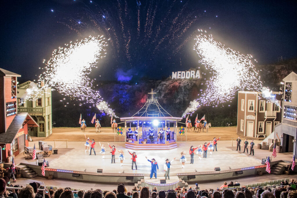 The Medora Musical Finale at the Burning Hills Amphitheater